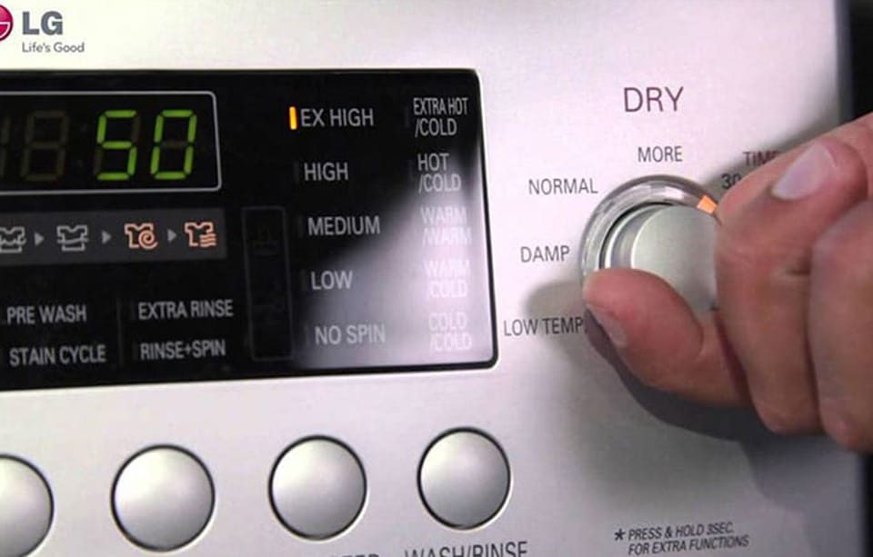 تایمر ماشین لباسشویی ال جی